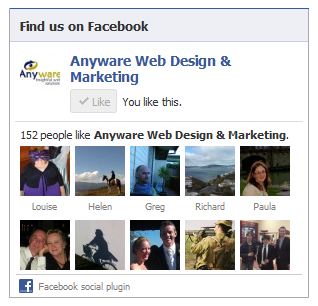 Facebook Like Box with Faces