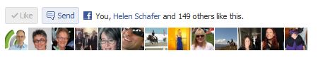 Facebook Like Button with Faces