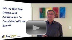 Will my website design look amazing and be consistent with my brand?