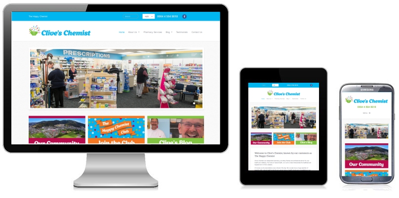 Response Web Design - Clives Chemist Response Web Design - Clives Chemist